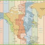 North America Time Zone Map   Printable North America Time Zone Map