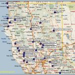 North California Map Northern With Cities Detailed Of | D1Softball   Map Of Northern California Cities