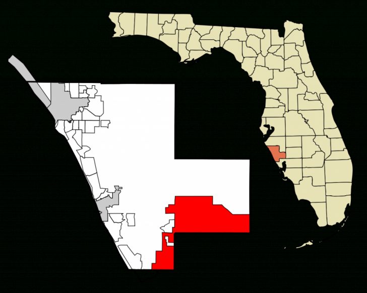 Sarasota County Florida Elevation Map