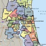Northeast Florida Zip Code Map | Autobedrijfmaatje   Florida North Map