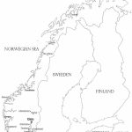 Norway Map With Cities Coloring Page | Free Printable Coloring Pages   Printable Map Of Norway With Cities