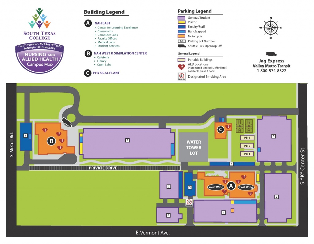 Nursing &amp;amp; Allied Health Campus - Mcallen | South Texas College - South Texas College Mid Valley Campus Map