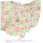 Ohio Printable Map   Printable Map Of Ohio