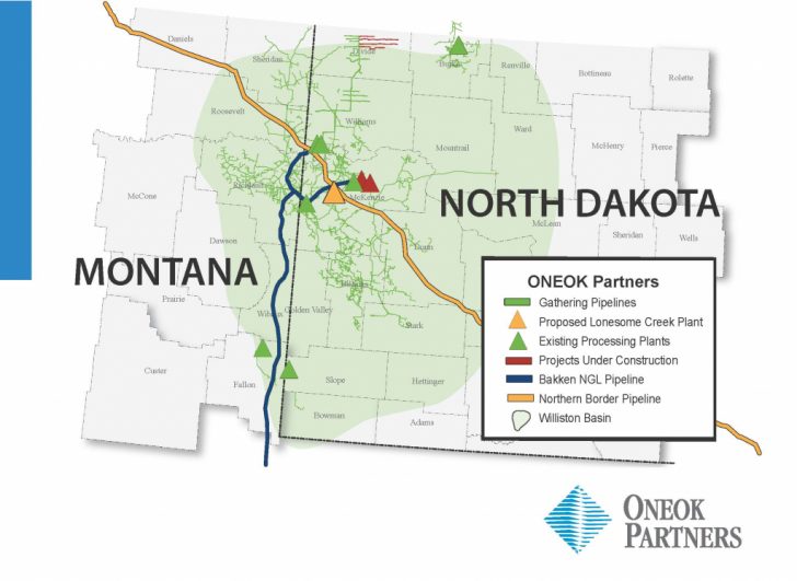 Oneok Pipeline Map Texas