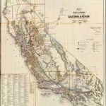 Old Historical City, County And State Maps Of California   California Pictures Map
