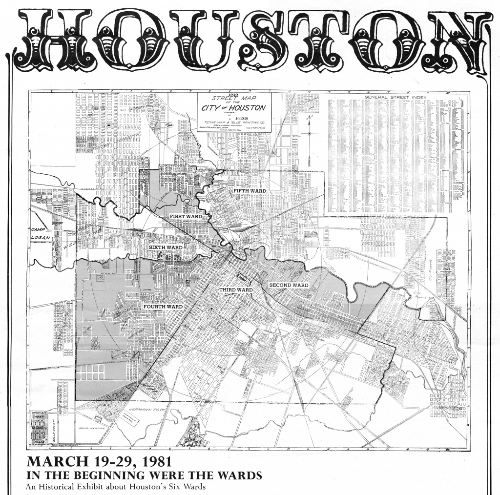 Old Houston Maps | Houston Past - Map Records Of Harris County Texas