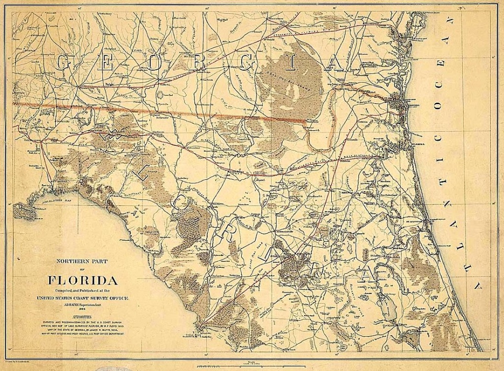 Old King's Road, Florida - Historic Florida Maps