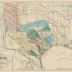 Old Map   Texas, Colorado, Red River Land Grants 1821   Texas Land Grants Map