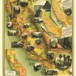 Old State Map   California Illustrated Map   Jones 1898   Illustrated Map Of California