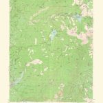 Old Topographical Map   Silver Lake California 1962   Silver Lake California Map