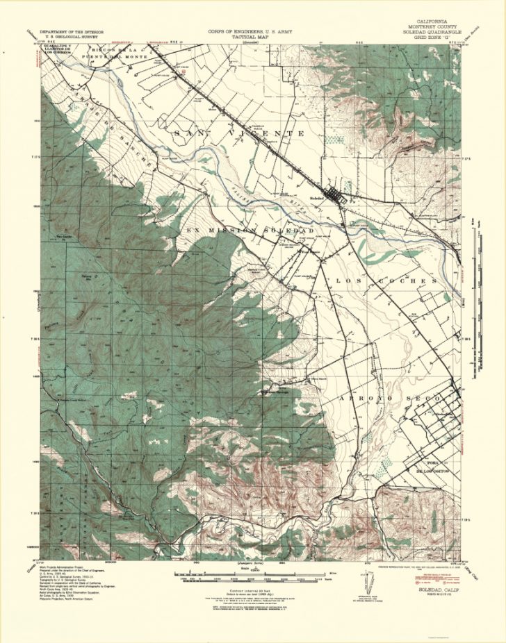 Soledad California Map
