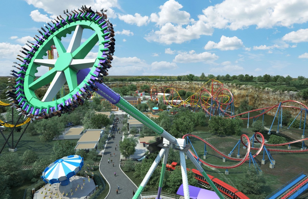 One Of The Tallest Pendulum Rides Coming To Six Flags In 2019 | Six - Six Flags Fiesta Texas Map 2018