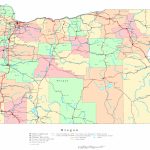 Oregon Printable Map   Printable Map Of Oregon