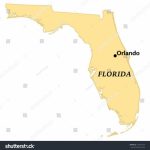 Orlando Florida Locate Map Stock Vector (Royalty Free) 216313429   Orlando Florida Map