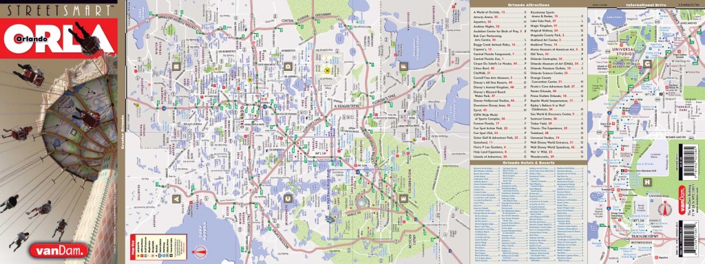Orlando Florida Street Map And Travel Information | Download Free - Road Map Of Orlando Florida