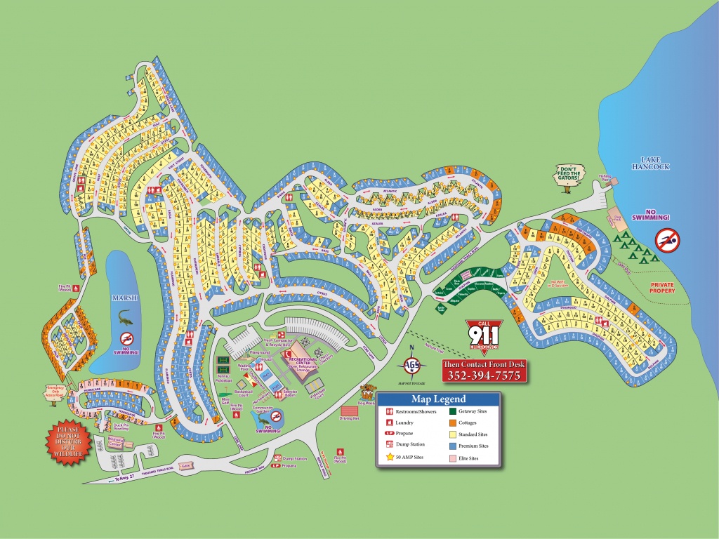 Orlando Rv Resort (Thousand Trails) - Clermont, Fl - Campground Reviews - Thousand Trails Florida Map