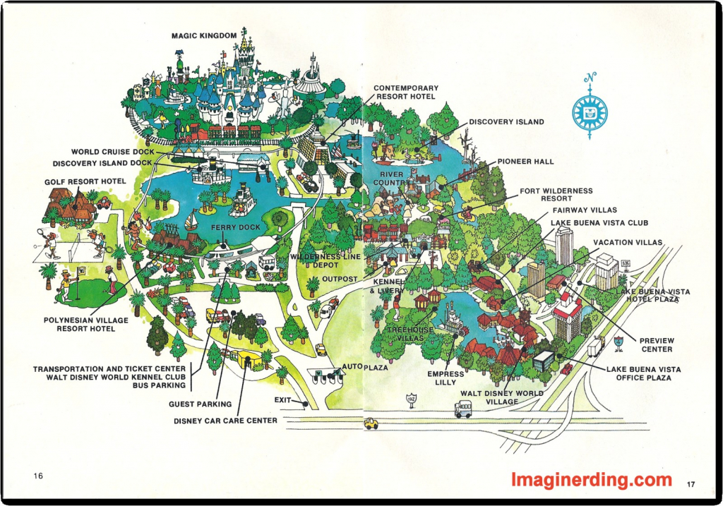 Orlando Walt Disney World Resort Map In Ellstrom Me At 9 - World - Disney World Florida Resort Map
