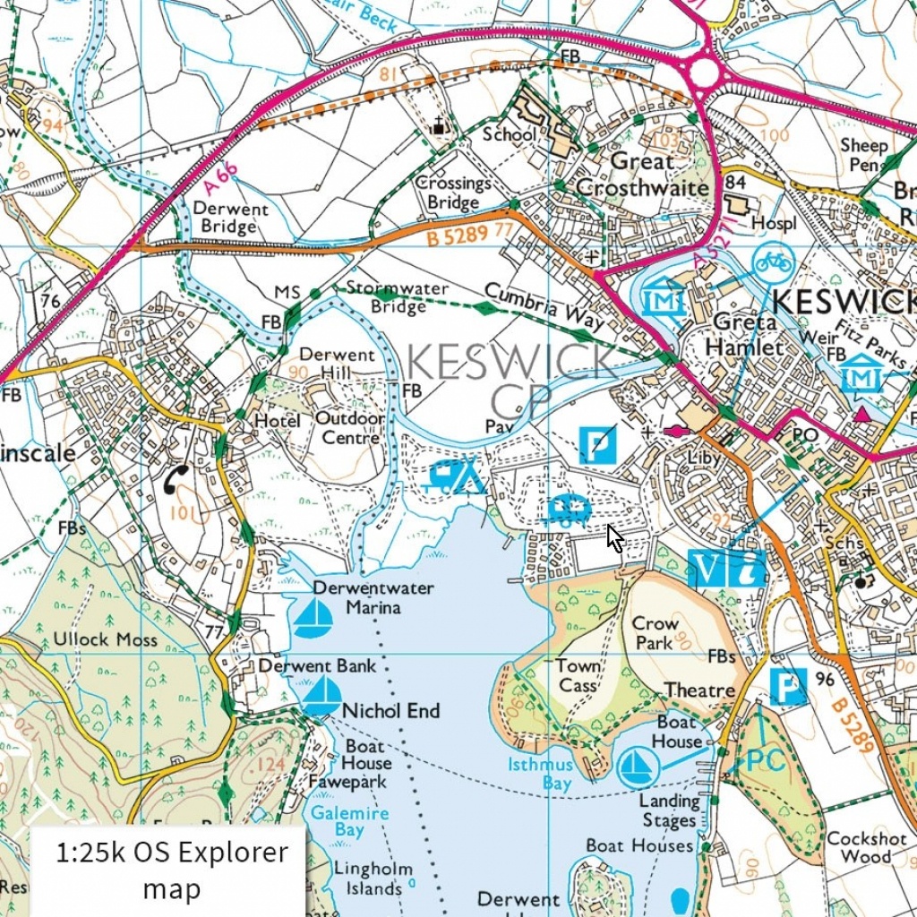 Os Maps 12-Month Premium Subscription. Online Route Planning And - Printable Os Maps