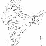 Outline Map Of India Showing The Major River Systems Indus (1   India River Map Outline Printable