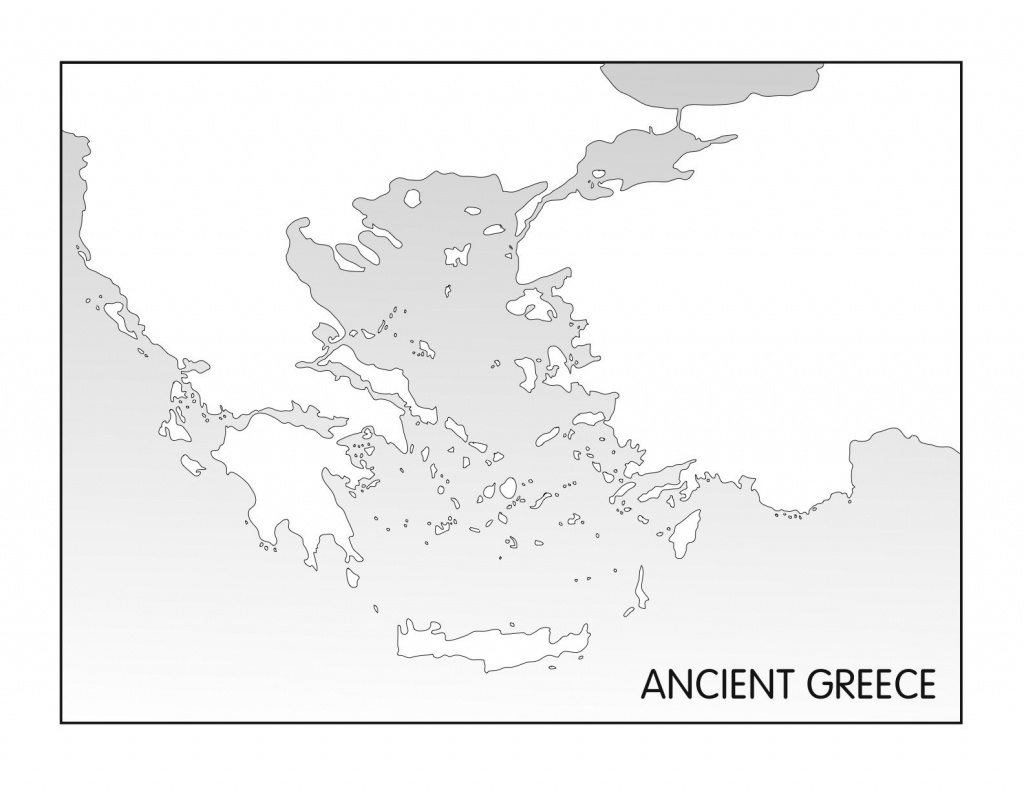 Outline Maps: Ancient Egypt And Greece | Random | Ancient Greece - Outline Map Of Ancient Greece Printable