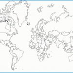 Outline World Map And Other Free Printable Images   Free Printable World Map Outline