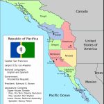 Pacifica: An Independent West Coast Of North America : Imaginarymaps   Pacifica California Map