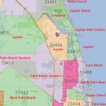 Palm Beach Gardens, Jupiter Florida Real Estatezip Code   Map Of Palm Beach County Florida