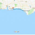 Panama City Beach, Fl To Pensacola, Fl – Google Maps | Urban Bicycle   Where Is Pensacola Florida On A Map