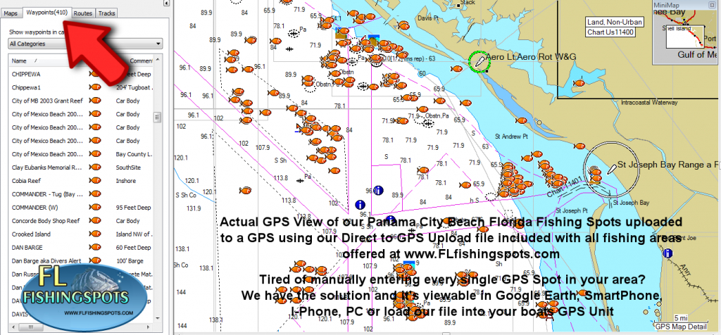 Panama City Florida Fishing Map | Fishing | Panama City Panama - Florida Sportsman Fishing Maps