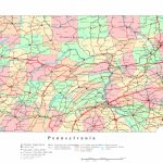 Pennsylvania Printable Map   Pa County Map Printable