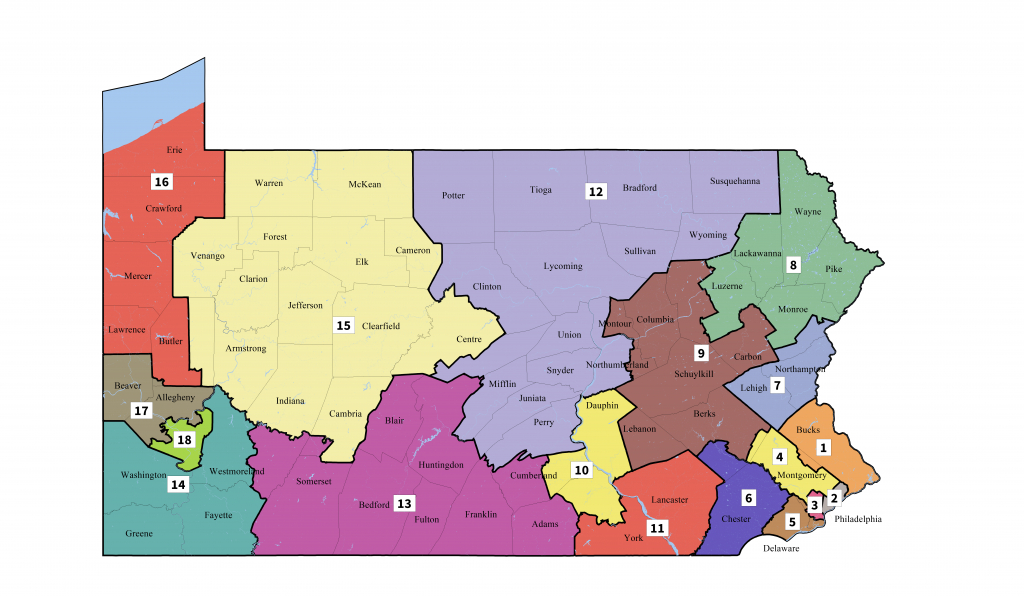 Pennsylvania&amp;#039;s Congressional Districts - Wikipedia - Texas Senate District Map