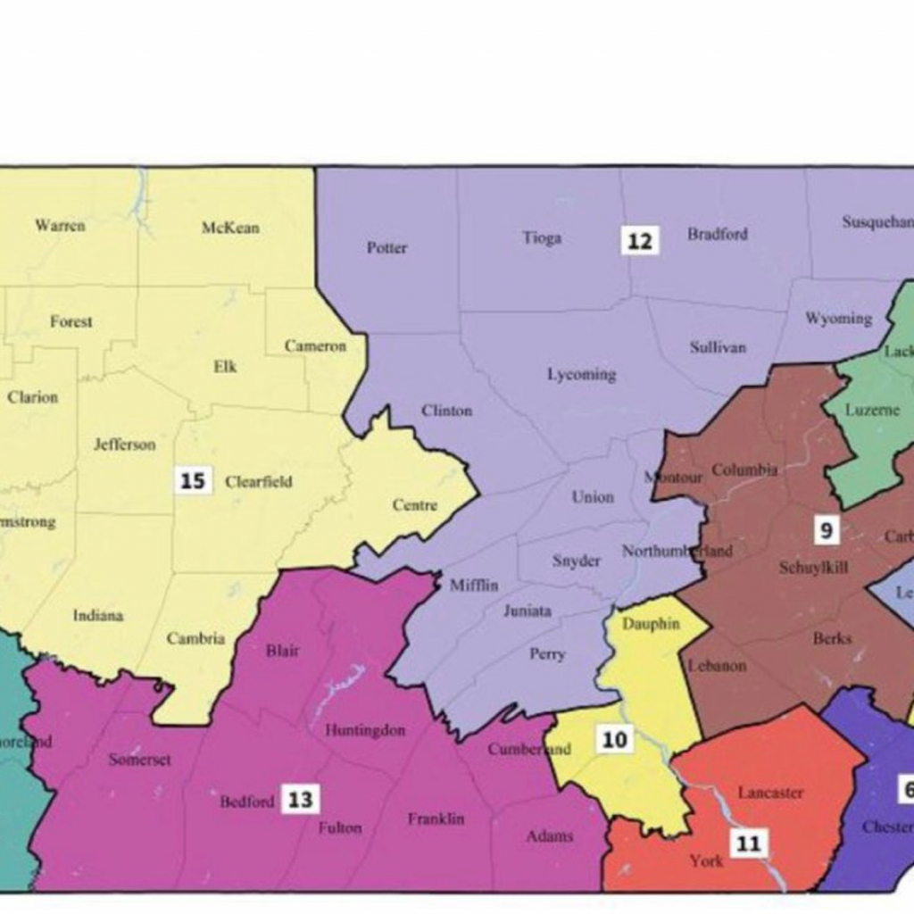 Pennsylvania&amp;#039;s New Congressional District Map Will Be A Huge Help - Texas Senate District Map