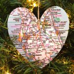 Personalized Florida Map Ornament | Jolly Holiday | Ornaments   Christmas Florida Map