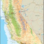 Physical Map Of California   Ezilon Maps   California Geography Map