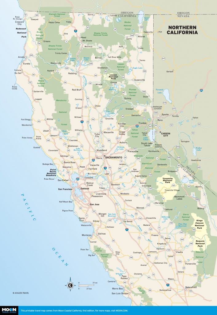 Pinamanda Nelson On Road Trip | Northern California Travel - Detailed Road Map Of Northern California
