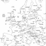 Pinamy Smith On Classical Conversations | Europe Map Printable   Europe Map Black And White Printable