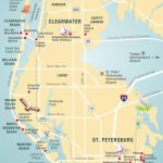 Pinellas County Map Clearwater, St Petersburg, Fl | Florida   Clearwater Beach Florida Map