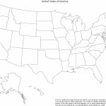 Pinsarah Brown On School Ideas | United States Map, Printable   Free Printable Blank Map Of The United States
