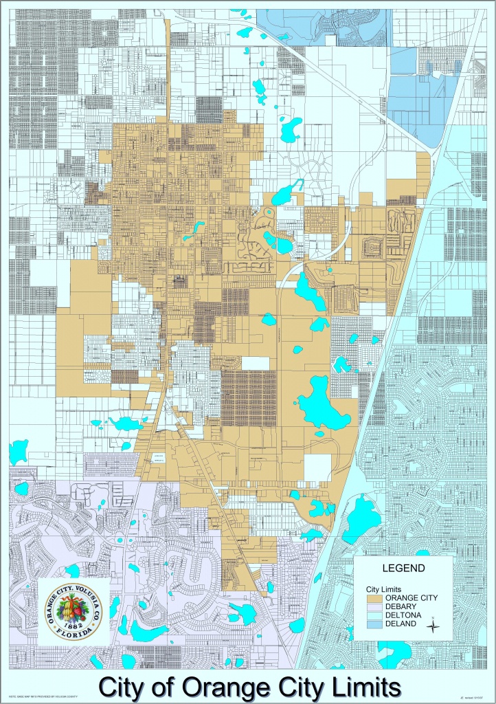 Planning Division And Maps – City Of Orange City - Florida Land Use Map