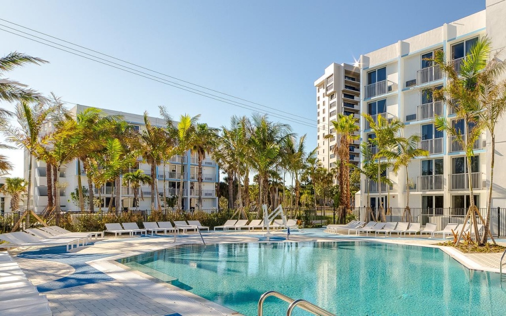 Plunge Beach Hotel, Fort Lauderdale, Fl - Booking - Map Of Hotels In Fort Lauderdale Florida