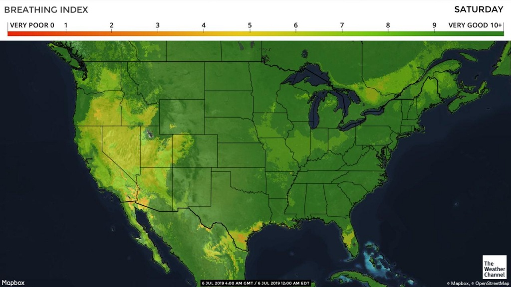 Pollen Forecast - Florida Pollen Map