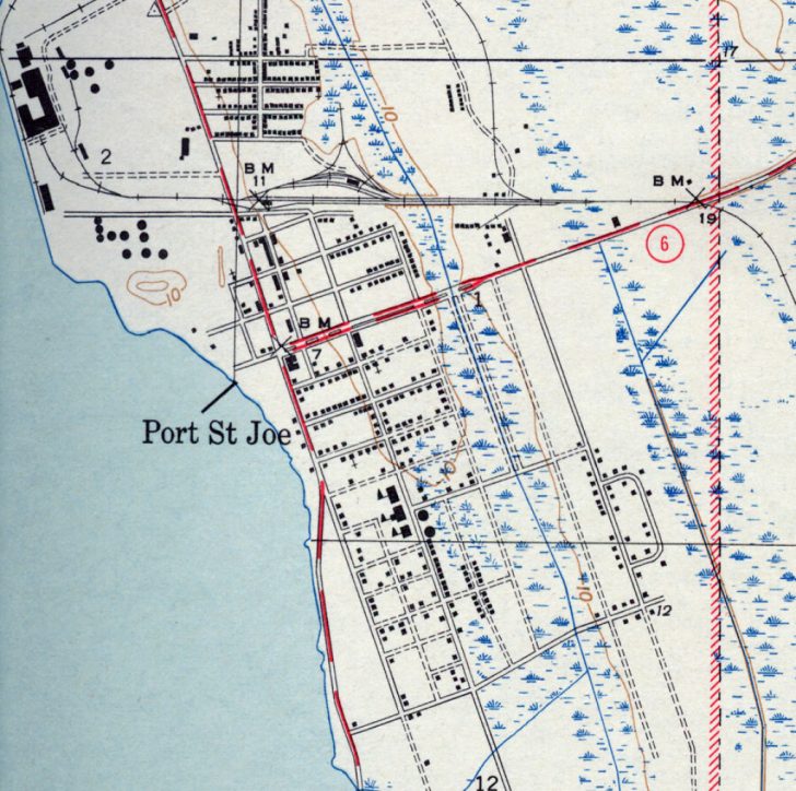 Port St Joe Florida Map