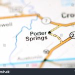 Porter Springs Texas Usa On Map Stock Photo (Edit Now) 1280562115   Porter Texas Map