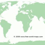 Printable Blank World Maps | Free World Maps   Blackline World Map Printable Free