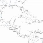 Printable Caribbean Islands Blank Map Diagram Of Central America And   Free Printable Map Of The Caribbean Islands