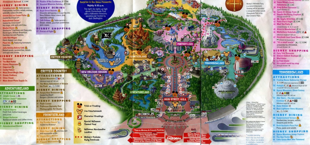 Printable Disneyland Map 2015 | Family | Disneyland Map, Disneyland - Printable Disneyland Map 2015