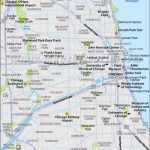 Printable Large Chicago Map   Printable Map Of Chicago