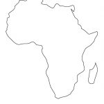 Printable Map Of Africa | Preschool | Africa Map, South Africa Map   Africa Outline Map Printable