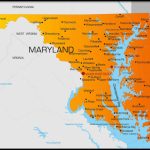 Printable Map Of Maryland And More   Printable Map Of Maryland