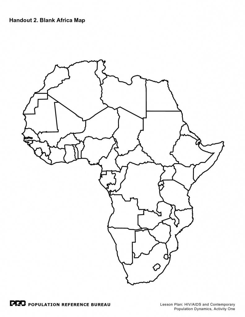 Printable Maps Of Africa - Maplewebandpc - Printable Map Of Africa
